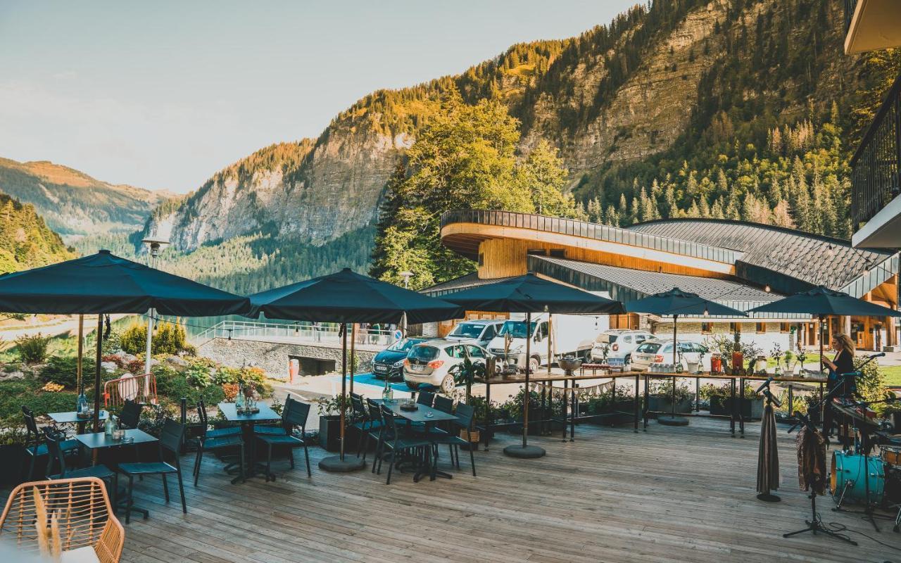Hotel Du Lac Montriond Exterior foto