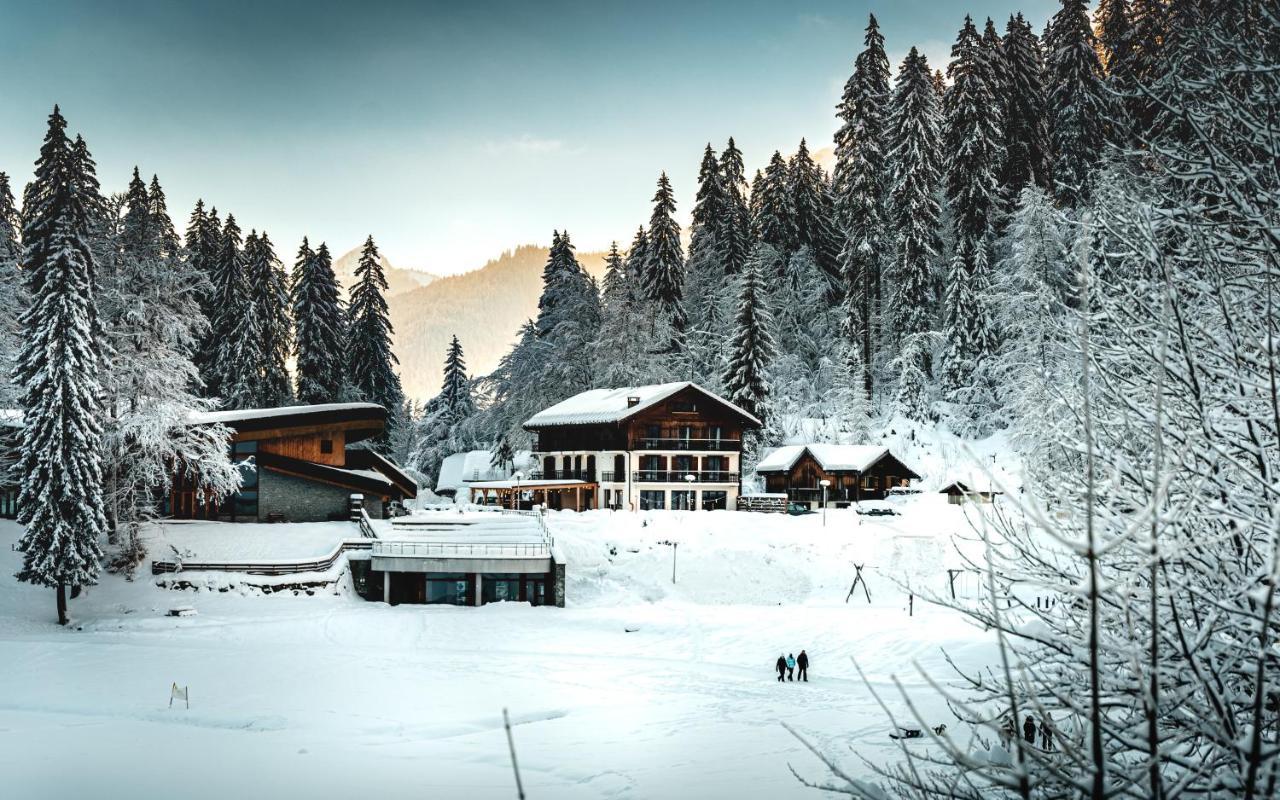 Hotel Du Lac Montriond Exterior foto