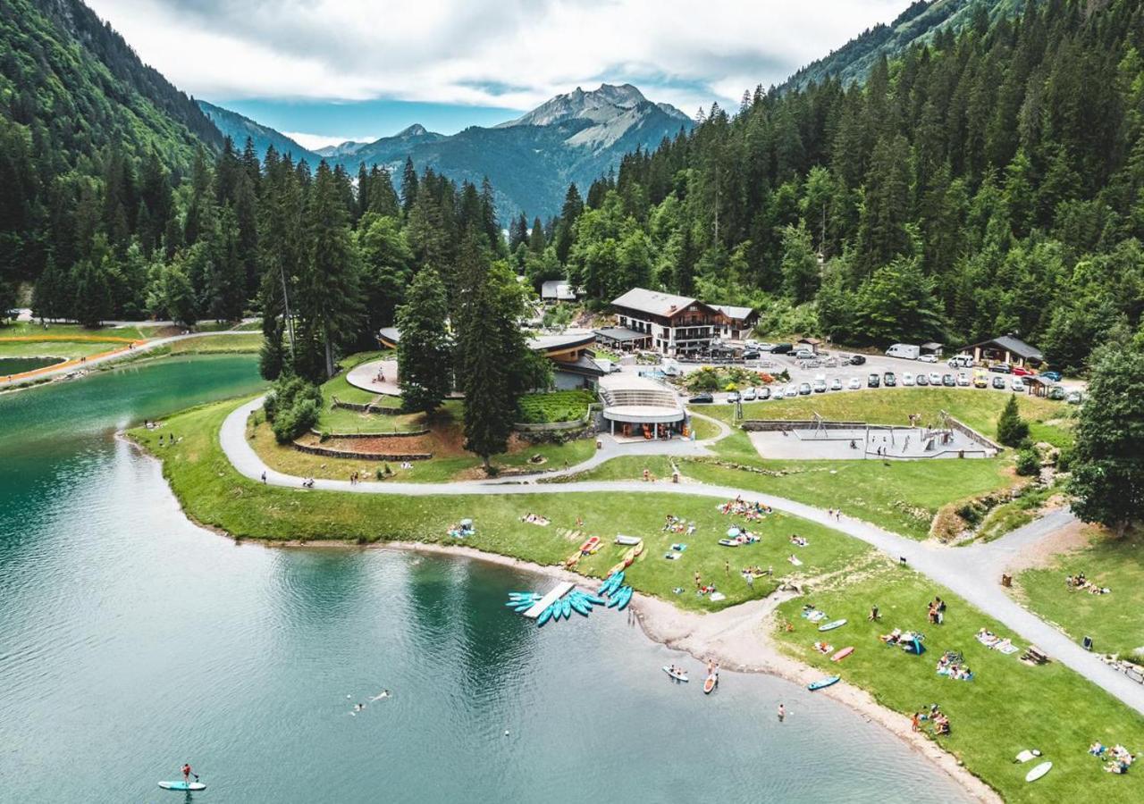 Hotel Du Lac Montriond Exterior foto